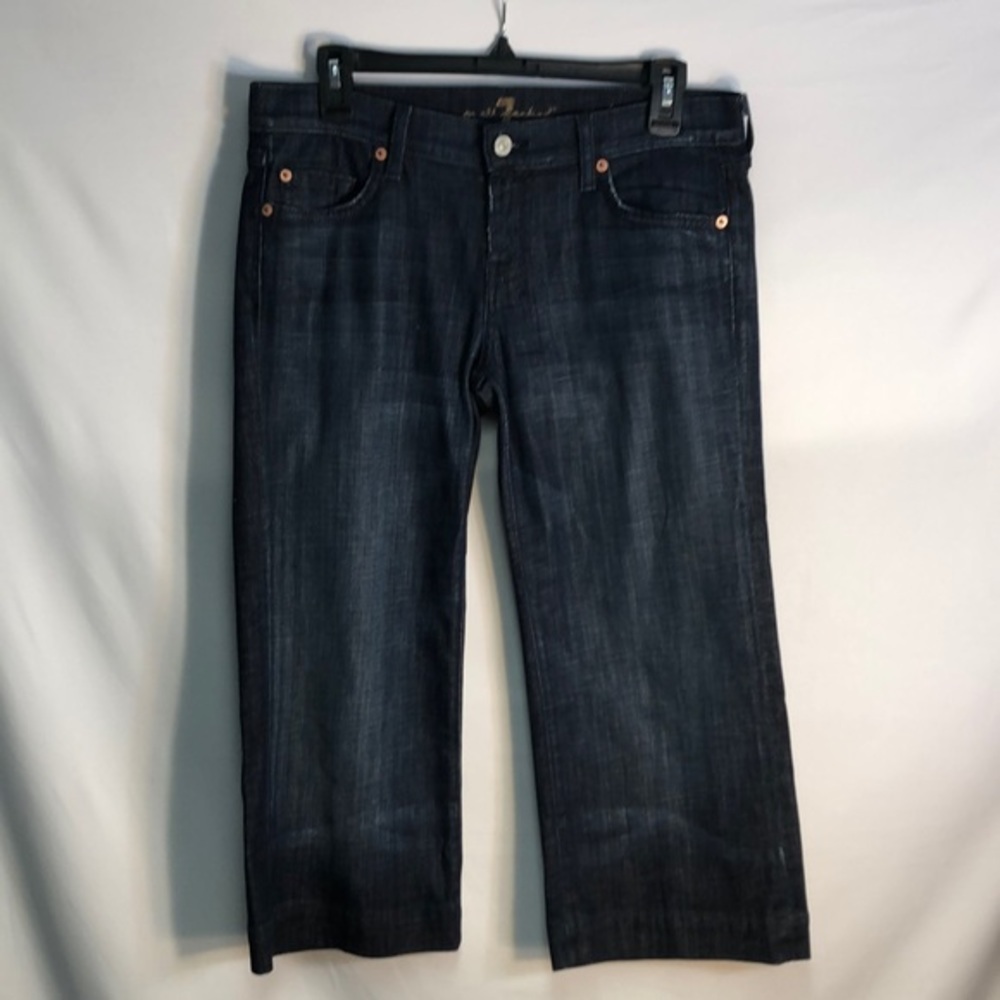 7 for All Man Kind Retro Capri Jeans Size 28 NWOT
